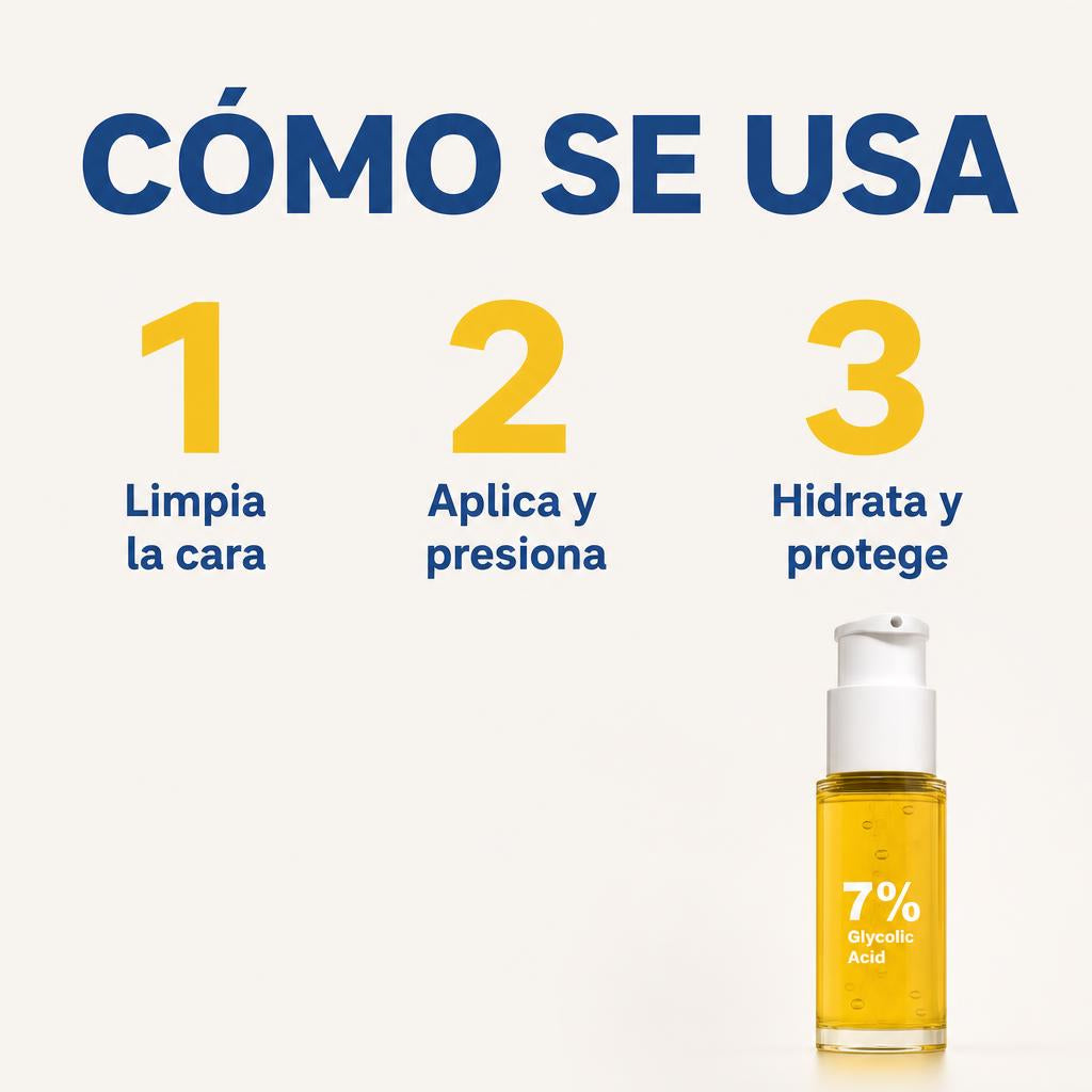 Cómo se usa el tónico PORE-TIGHT en tres pasos